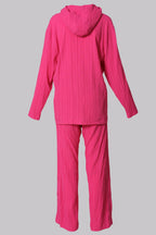 Cozy Beauty Pleats Hoodie Set
