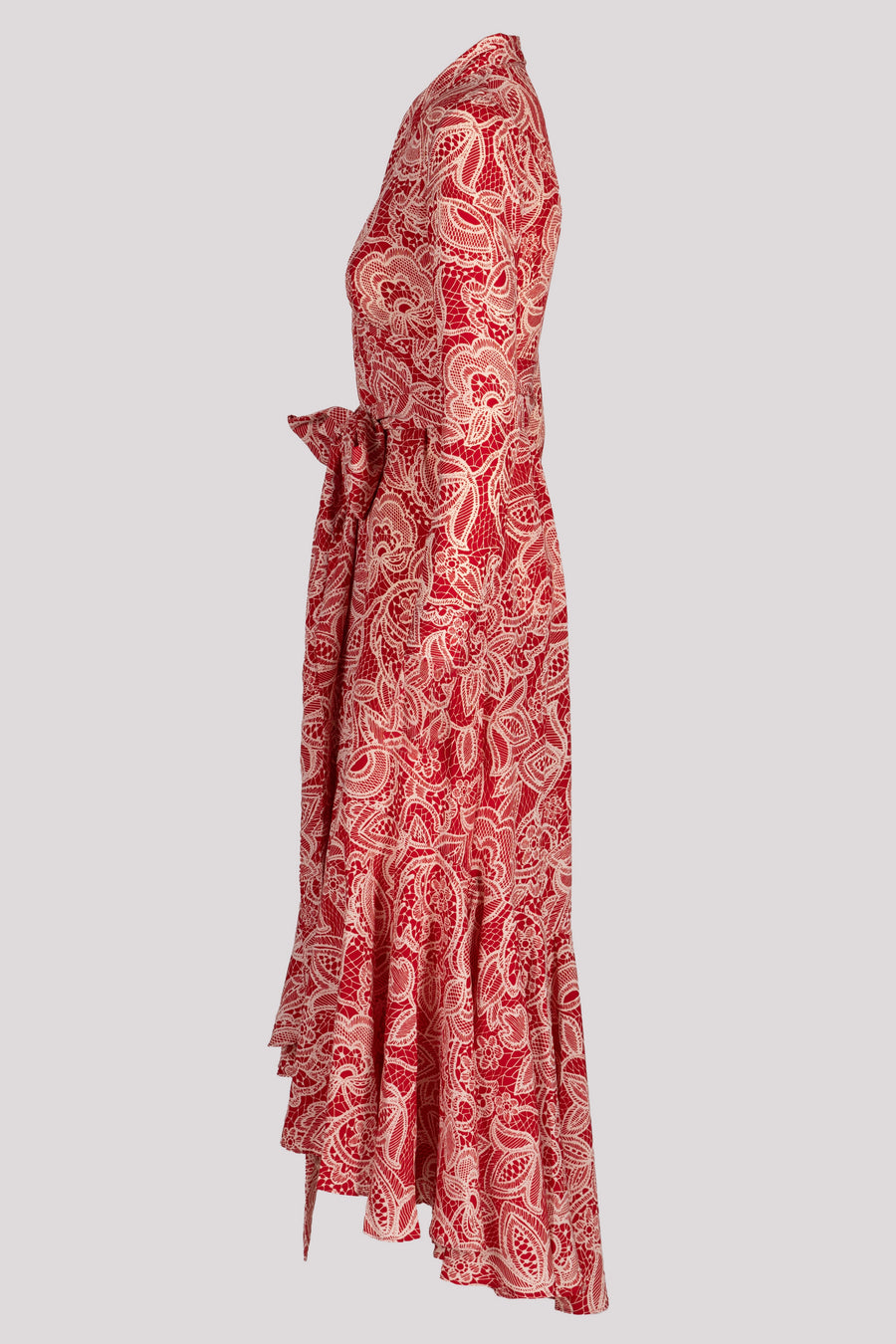 Mia Lace Printed Dress