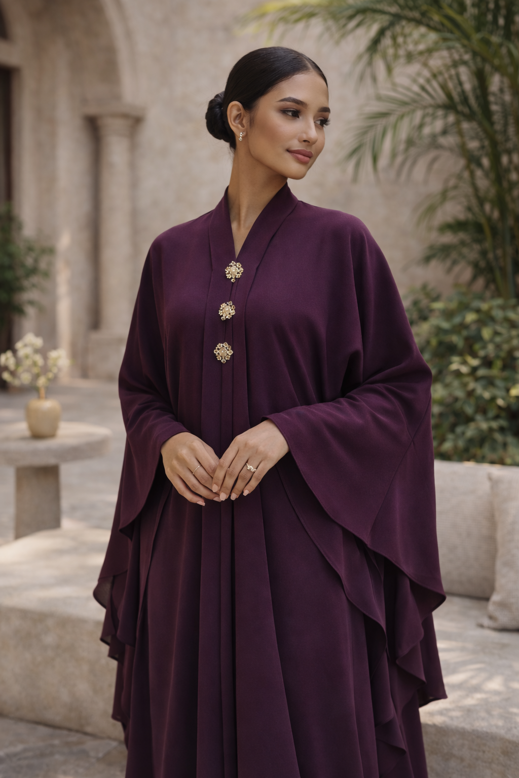 Nadara Drape Kaftan