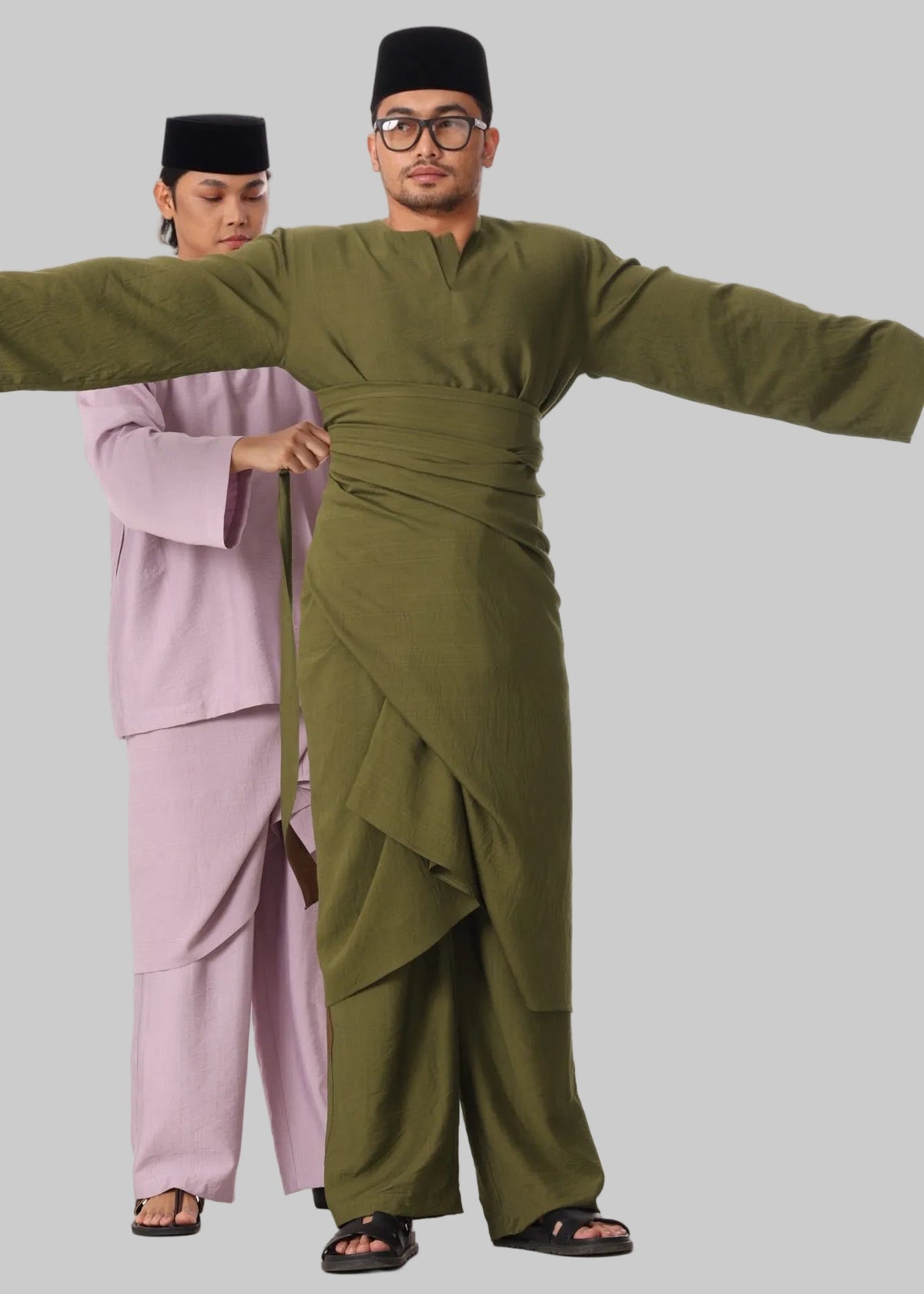 Arjuna Soft Linen Blend Set