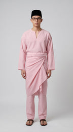 Modern Cotton Linen Stripe Raya Set