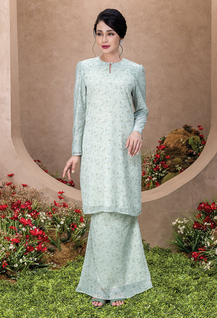 Dreamy Dayang Chiffon Kurung