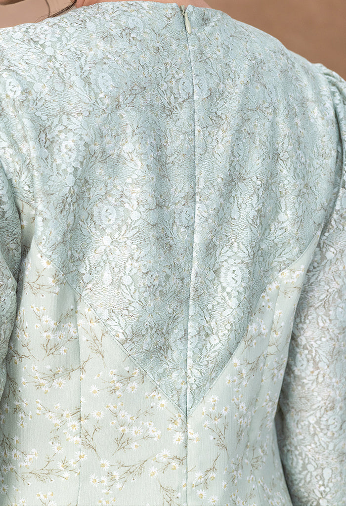 Dreamy Dayang Chiffon Kurung