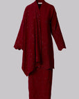Kurung Moden Anggun Set (with Selendang)