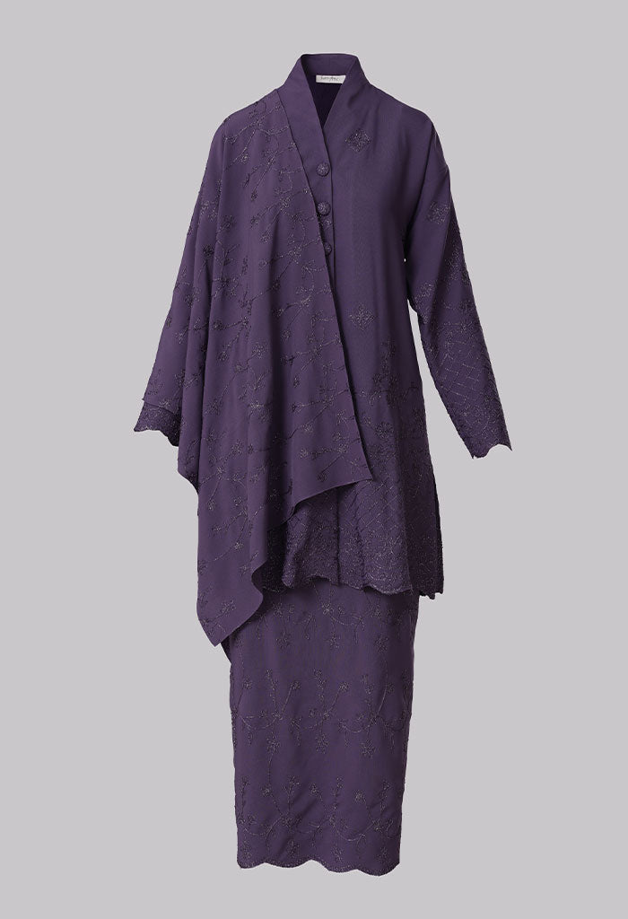 Kurung Moden Anggun Set (with Selendang)