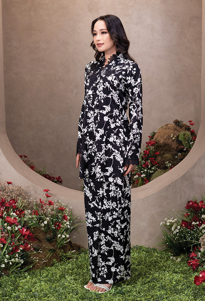 Floral Black