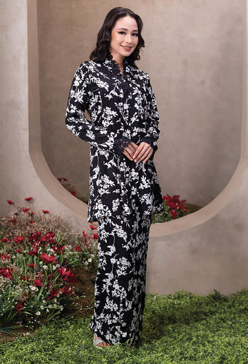 Floral Black