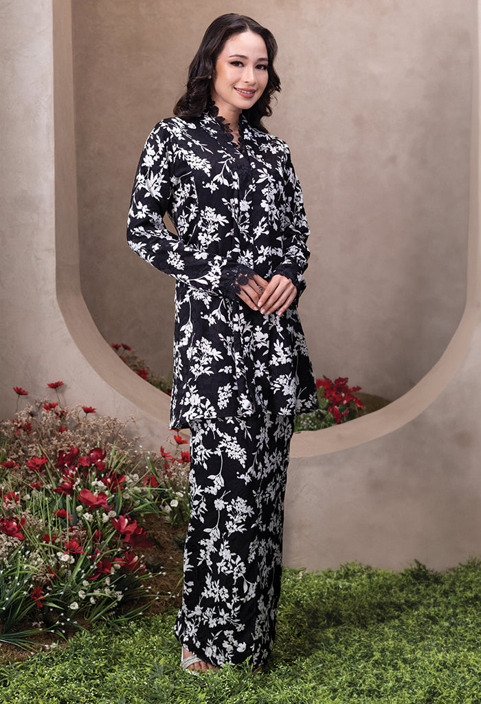Floral Black