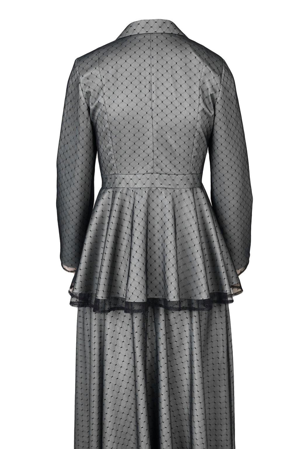 Layered Grace Peplum Jacket