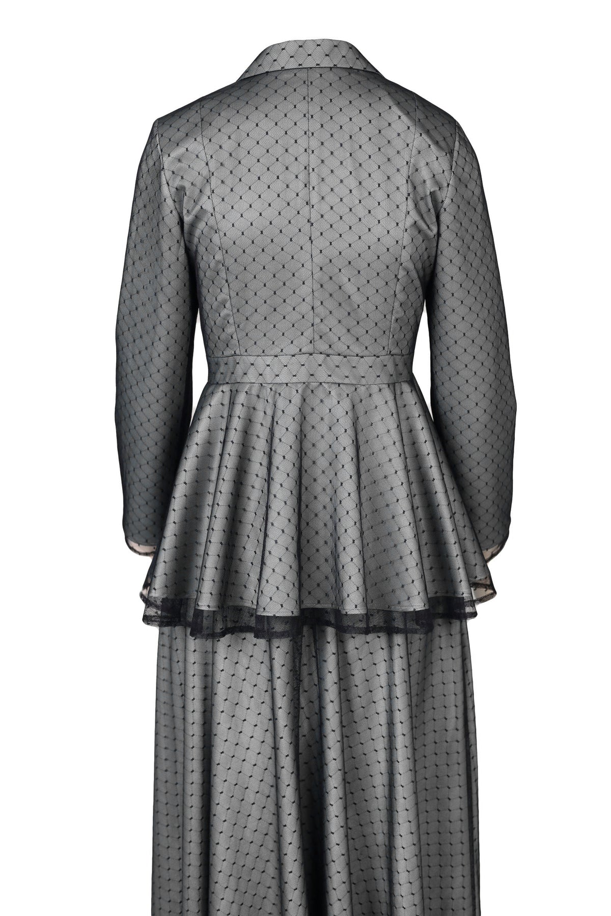 Layered Grace Peplum Jacket