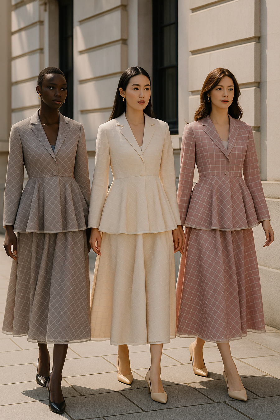 Layered Grace Flare Skirt