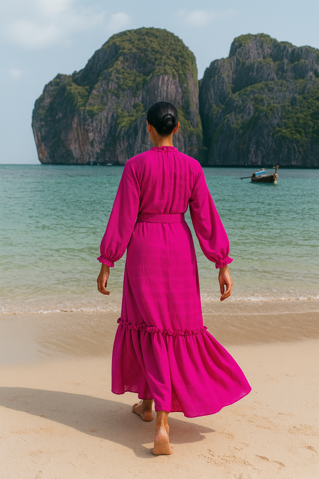 Rawa Ruffles Dress – Locka Kuala Lumpur