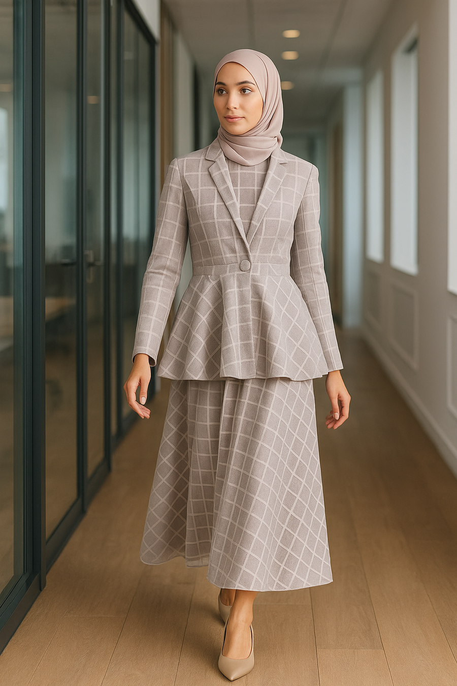 Layered Grace Flare Skirt