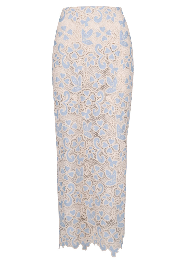 Shamsiah Embroidery Kurung Lace