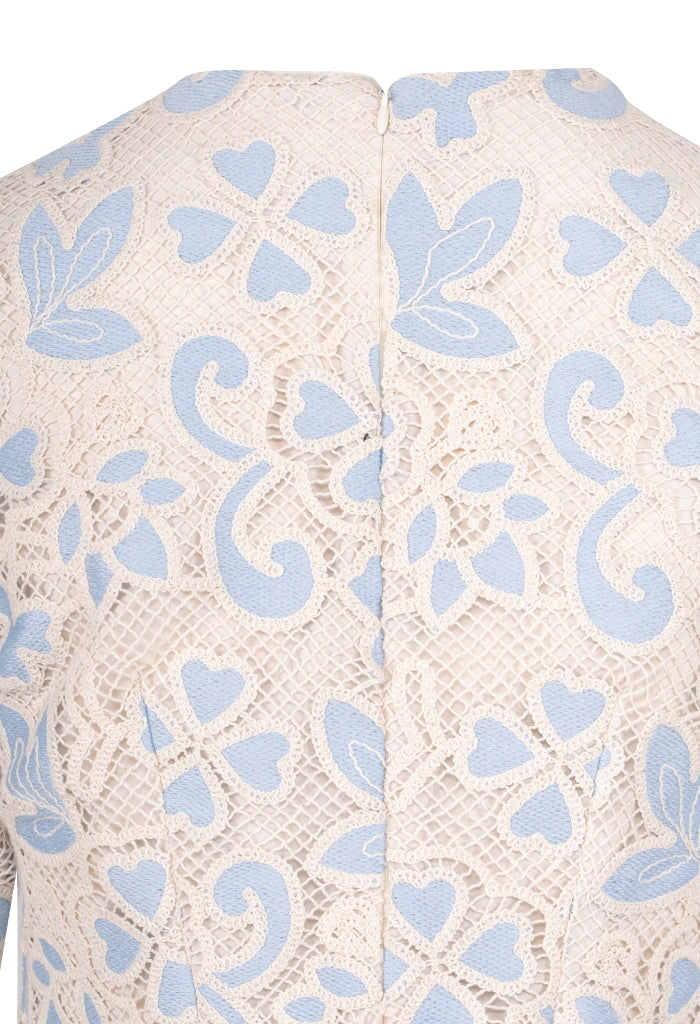 Shamsiah Embroidery Kurung Lace