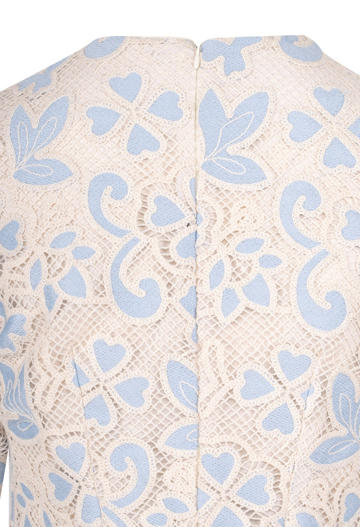 Shamsiah Embroidery Kurung Lace