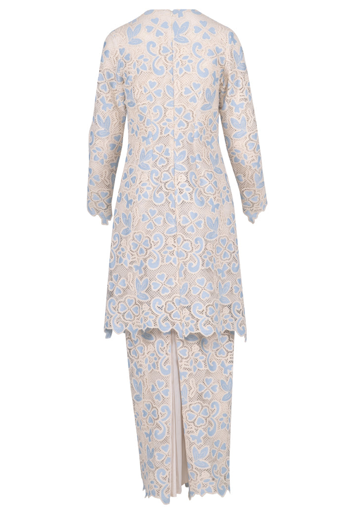 Shamsiah Embroidery Kurung Lace