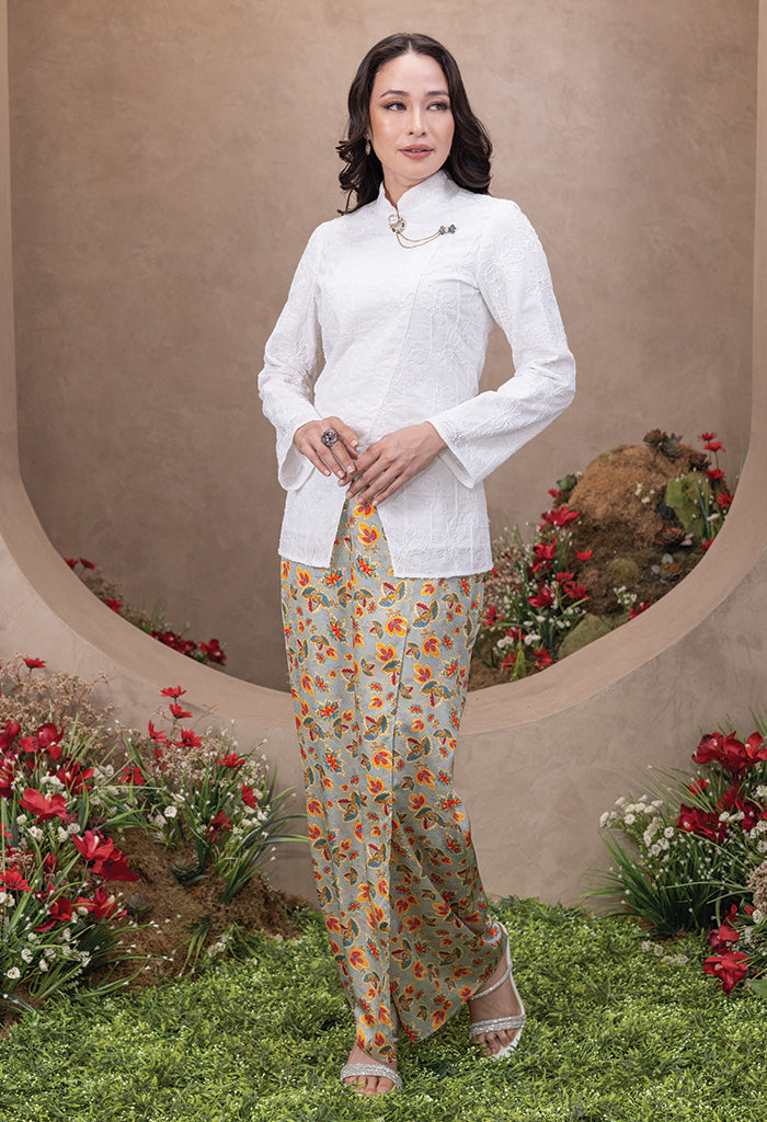 White/Orange