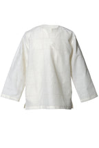 Plaid Linen Top